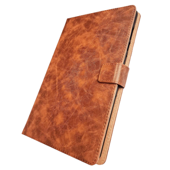 Flip Cover Case leather case Back Card Slots Stand for Samsung Galaxy Tab A 10.1 INCHE COMPATIBLE WITH SM-T510/SM-T515 Leather Light Brown