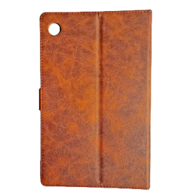 Flip Cover Case leather case Back Card Slots Stand for Samsung Galaxy Tab A 10.1 INCHE COMPATIBLE WITH SM-T510/SM-T515 Leather Light Brown