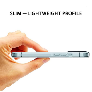 CLEAR CASE COVER TRANSPARENT case mobile protector full covered phone body compatible with iphone 15 plus 2.0mm clear case