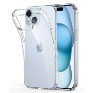 CLEAR CASE COVER TRANSPARENT case mobile protector full covered phone body compatible with iphone 15 plus 2.0mm clear case