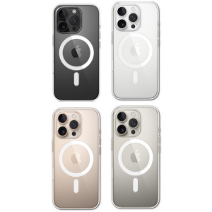 case cover clear hard case high quality with magsafe and wireless charging compatible with iphone 16 pro