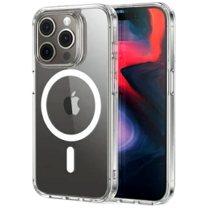 compatible with iphone 16 pro max clear case cover phone protector hard case with wireless charging and magsafe 