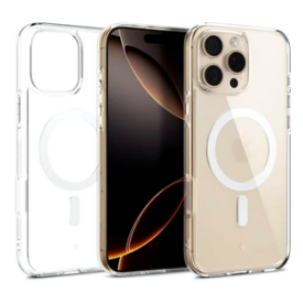 compatible with iphone 16 pro max clear case cover phone protector hard case with wireless charging and magsafe 