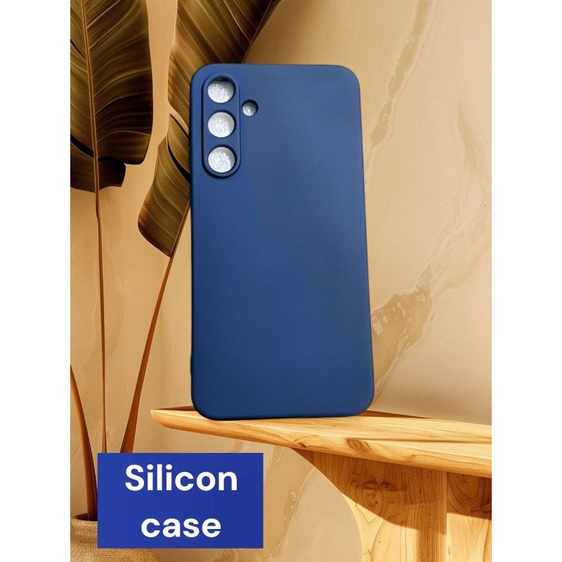 Silicon plastic case cover phone protector and medium hard case for Samsung Galaxy A55 