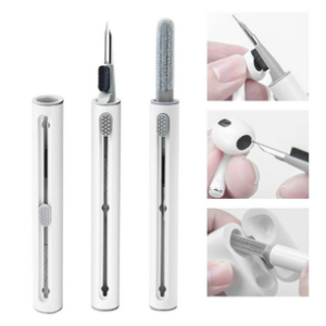 3 In 1 Earbuds Cleaning Pen For Cleaning Of Ear Buds/ Ear Phones/ Mobile/ DIY multifunction cleaning pen