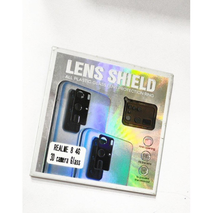 lens shield plastic glass camera lens protector high-quality for realme 8 4G 3D camera glass protector RING LENS