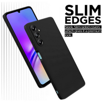 Matte Silicone Back cover case protector Camera Protection Shockproof Soft Matte Silicone rubber compatible with Samsung M34 5G HIGH-QUALITY COVER CASE