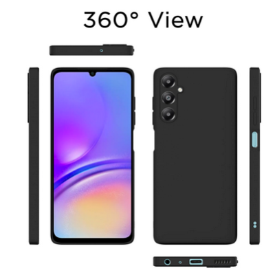 Matte Silicone Back cover case protector Camera Protection Shockproof Soft Matte Silicone rubber compatible with Samsung M34 5G HIGH-QUALITY COVER CASE