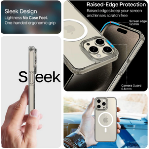 transparent case cover protector hard case high-quality camera cut compatible with iphone 15 pro case cover 