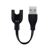Mi Band 3/3i USB Adapter Power Charger Charging Cable Dock Charger Compatible for Xiaomi Mi Band 3/3i Smart band(Black)