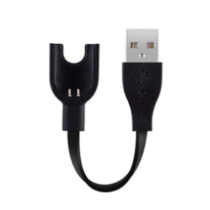 Mi Band 3/3i USB Adapter Power Charger Charging Cable Dock Charger Compatible for Xiaomi Mi Band 3/3i Smart band(Black)