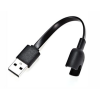 Mi Band 3/3i USB Adapter Power Charger Charging Cable Dock Charger Compatible for Xiaomi Mi Band 3/3i Smart band(Black)