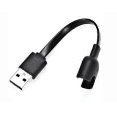 Mi Band 3/3i USB Adapter Power Charger Charging Cable Dock Charger Compatible for Xiaomi Mi Band 3/3i Smart band(Black)