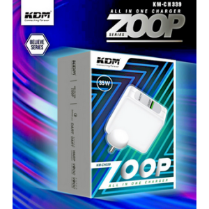 KDM ZOOP fast charger high-quality fast 35W fast KH-CH339 All in one charger