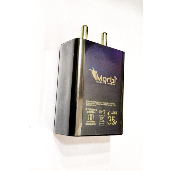 morbi PD single port fast charger 35w fast charger with type-c to type-c high-quality power adapter A-67 