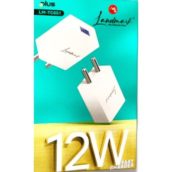 landmark plus fast charger high-quality USB to ANDROID charging compatible device for LM-TC65112w fast charger 