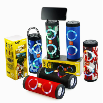 MZ M421sp Portable Bluetooth Speaker Dynamic Thunder Sound With Built-in Torch 10 W wireless Bluetooth Speaker 