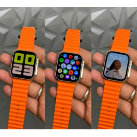 smart watch t-800 ultra strap smart watch wireless charging t 800 ultra space aluminium case high-quality strap 