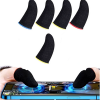 Wasp Feelers Finger Sleeves for PUBG Mobile Gaming with Sensitive Touch Finger Sleeve 5x2 5 packet 