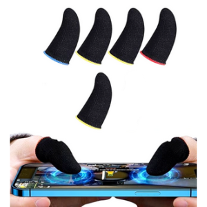 Wasp Feelers Finger Sleeves for PUBG Mobile Gaming with Sensitive Touch Finger Sleeve 5x2 5 packet 