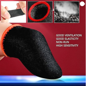 Wasp Feelers Finger Sleeves for PUBG Mobile Gaming with Sensitive Touch Finger Sleeve 5x2 5 packet 