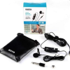 Boya By-M1 collar mic Lavalier Condenser Microphone with 20ft Audio Cable (Black) 