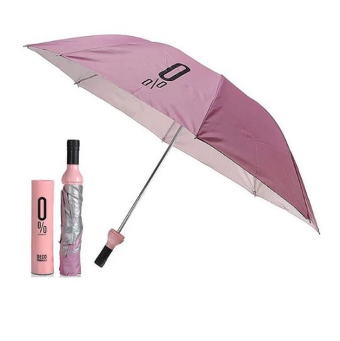 Stylish Umbrella Folding Plastic Wine Bottle Deco Umbrella (Multicolor)