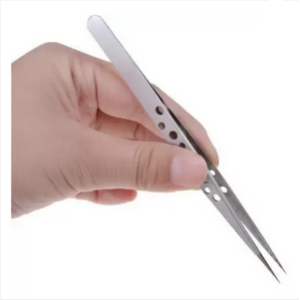 JYD Non Magnetic Non Magnetic straight pointed Tweezer
