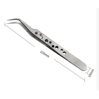 JYD Non Magnetic Non Magnetic straight pointed Tweezer