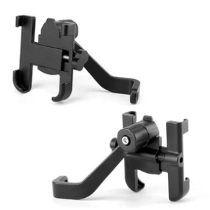 Bike Mobile Stand Metal Body 360 Degree Rotating | Mirror Cradle Stand Full Metal Body Bike & Scooty Mobile Holder Stand for Bicycle, Motorcycle, Scooty with All Smartphones 