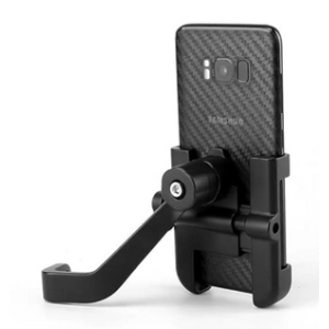 Bike Mobile Stand Metal Body 360 Degree Rotating | Mirror Cradle Stand Full Metal Body Bike & Scooty Mobile Holder Stand for Bicycle, Motorcycle, Scooty with All Smartphones 