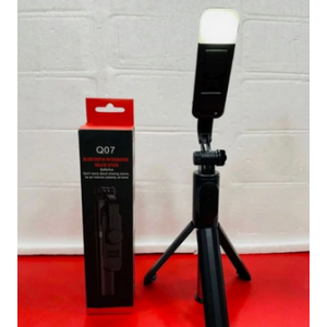Portable Selfie Stick Tripod with Wireless Bluetooth Remote and Tripod Stand- Q07