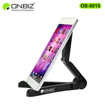 ONBIZ universal multi-angle PORTABLE FOLD STAND for 7.10 tablet PC OB-6105 high quality black