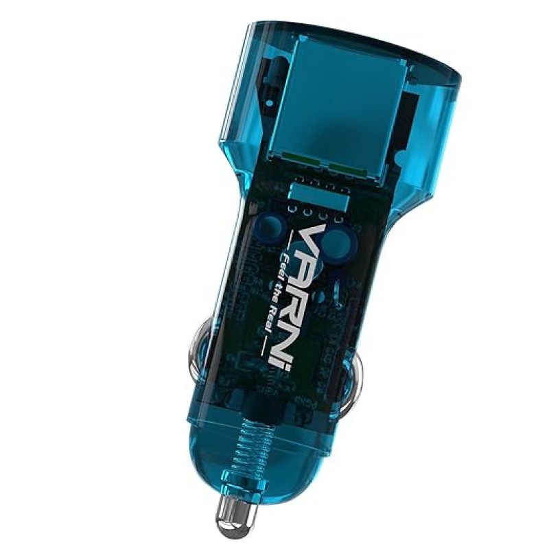 VARNI car charger Dock Quick charger, 2 USB port, and output 3.4 A with Micro charging cable Smart Display C65