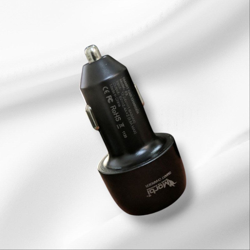 Morbi smart car charger with Real-time display screen for car charger F3 