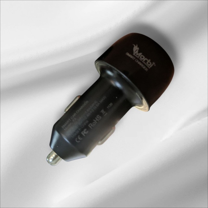 Morbi smart car charger with Real-time display screen for car charger F3 