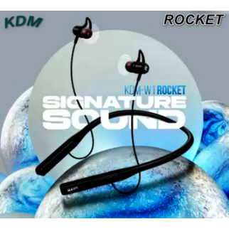 Rocket Wireless Bluetooth Earphone KDM -W1 Rocket 30 hrs Music time  Active Noise Cancellation Transparency Mode 