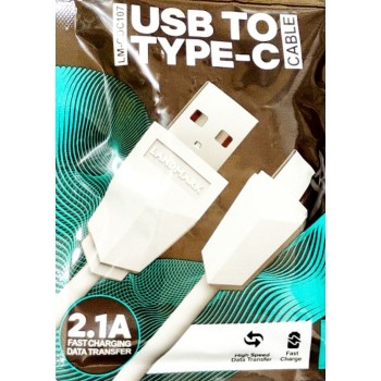 landmark plus USB charging cable type-usb to type-c fast charging cable 2.1A fast cable data transfer for LM-CDC107 cable           