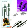 varni ninja fast charging data cable for ninja 2+2 with 180W FAST super vooc 3.0