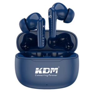 KDM wireless Bluetooth inAirpods TWS 30H music time with silicone cover case HD sound audio quality KDM-Z1 type-c charging cable