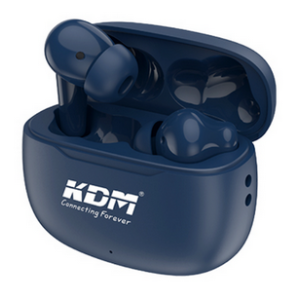 KDM wireless Bluetooth inAirpods TWS 30H music time with silicone cover case HD sound audio quality KDM-Z1 type-c charging cable