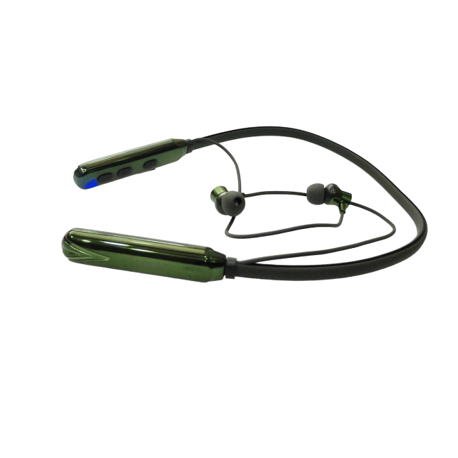 MORBI bluetooth wireless neckband neck hanging earphone with up to 58hours music time, megnetic design and wireless range 10 mtrs Dream-3