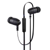 STRONG BASS earphone wired super extra bass high-quality one button microphone compatible with smartphone, laptop BASS HEADS 310  