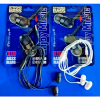 STRONG BASS earphone wired super extra bass high-quality one button microphone compatible with smartphone, laptop BASS HEADS 310  