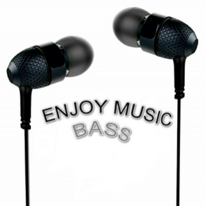 STRONG BASS earphone wired super extra bass high-quality one button microphone compatible with smartphone, laptop BASS HEADS 310  