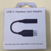 USB-C headphone jack adapter high quality audio adapter to 3.5mm audio jack earphone convertor 