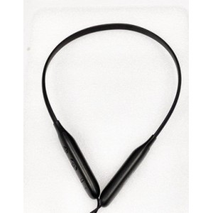 landmark neackband earphone HD sound and audio chauka 3 basic sound LM-BS305C HIGH-QUALITY BLACK NECKNAND