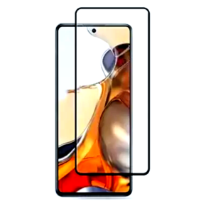 Tempered glass screen protector high- quality HD clarity full curved compatible with INFINIX HOT 10/ HOT 12/ HOT 12 PLAY  transparent  