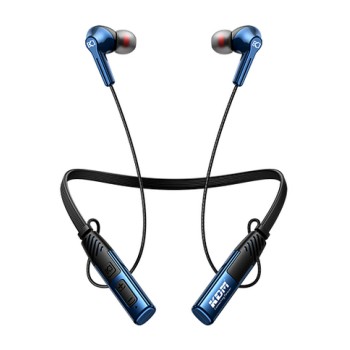 neckband wireless Bluetooth earphone pair 2 neckband AT A TIME ON ONE MOBILE  TWINBAND up to 36H music time KDM-A2 