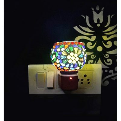 Kapoor Dani electric Kapoor dani  Aroma Burner with Night Lamp Switch Design On The Kapoor dani 